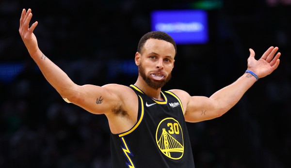Steph Curry gewann 2022 mit den Golden State Warriors die NBA.
