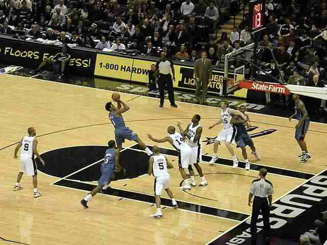 San Antonio Spurs vs. Washington Wizards 12.26.10 / Foto: Matthew D. Britt